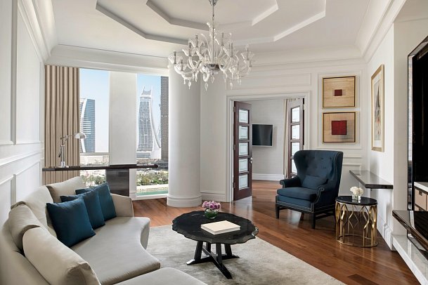The Ritz-Carlton, Doha - Wohnbeispiel Juniorsuite (Zimmercodierung JB1)