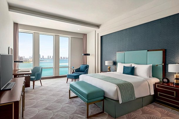 Wyndham Grand Doha Westbay Beach - Wohnbeispiel Deluxe King Room Sea View