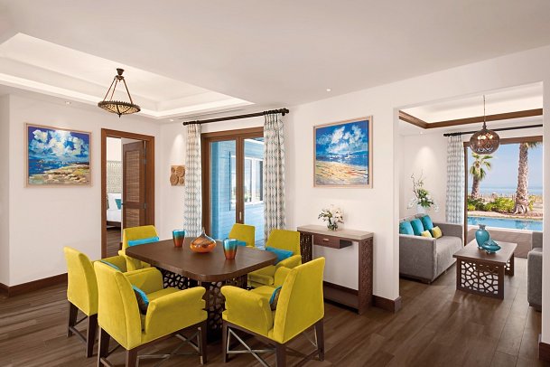 Banana Island Resort Doha by Anantara - Wohnbeispiel Three Bedroom Sea View Pool Villa (Zimmercodierung WB3)
