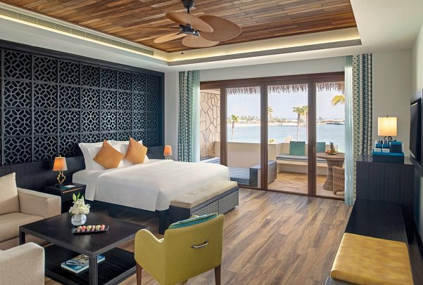 Banana Island Resort Doha by Anantara - Wohnbeispiel Premier Sea View (Zimmercodierung UM1)