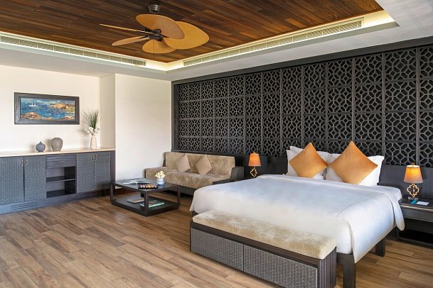 Banana Island Resort Doha by Anantara - Wohnbeispiel Deluxe Beach Terrace (Zimmercodierung UD1)