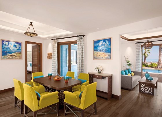 Banana Island Resort Doha by Anantara - Wohnbeispiel Three Bedroom Sea View Pool Villa (Zimmercodierung WB3)