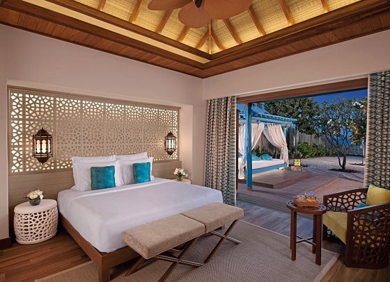 Banana Island Resort Doha by Anantara - Wohnbeispiel Three Bedrooma Sea View Pool Villa (Zimmercodierung WB3)