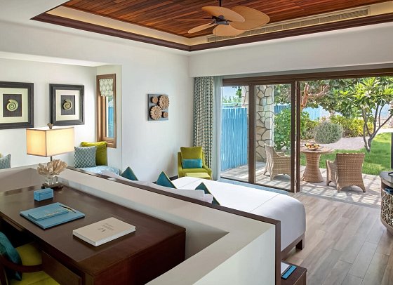 Banana Island Resort Doha by Anantara - Wohnbeispiel One Bedroom Sea View Pool Villa (Zimmercodierung WBM)