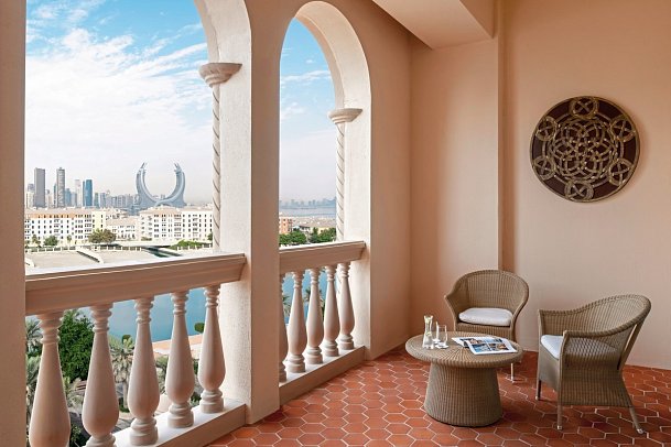 Marsa Malaz Kempinski The Pearl Doha - Wohnbeispiel Deluxe Pearl View (Zimmercodierung UD1)