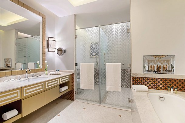 Marsa Malaz Kempinski The Pearl Doha - Wohnbeispiel Deluxe Pearl View (Zimmercodierung UD1)