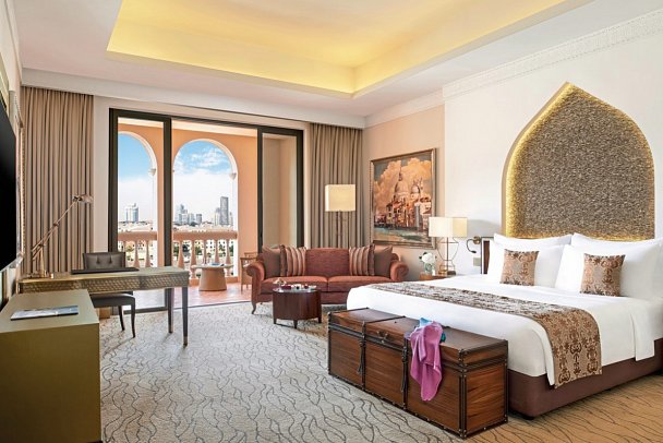 Marsa Malaz Kempinski The Pearl Doha - Wohnbeispiel Deluxe Pearl View (Zimmercodierung UD1)