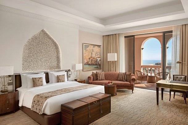 Marsa Malaz Kempinski The Pearl Doha - Wohnbeispiel Deluxe Sea View (Zimmercodierung UDM)