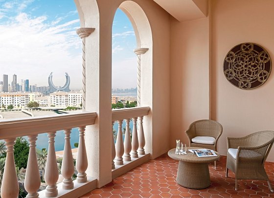 Marsa Malaz Kempinski The Pearl Doha - Wohnbeispiel Deluxe Pearl View (Zimmercodierung UD1)