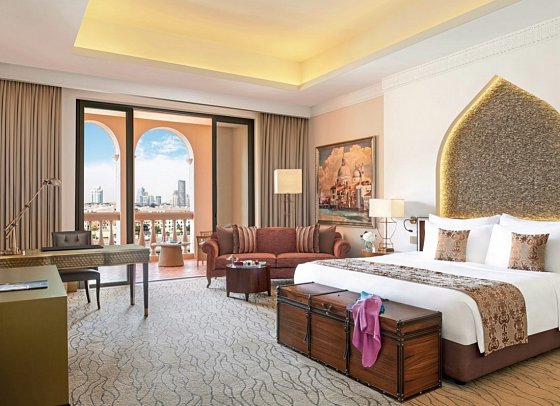 Marsa Malaz Kempinski The Pearl Doha - Wohnbeispiel Deluxe Pearl View (Zimmercodierung UD1)