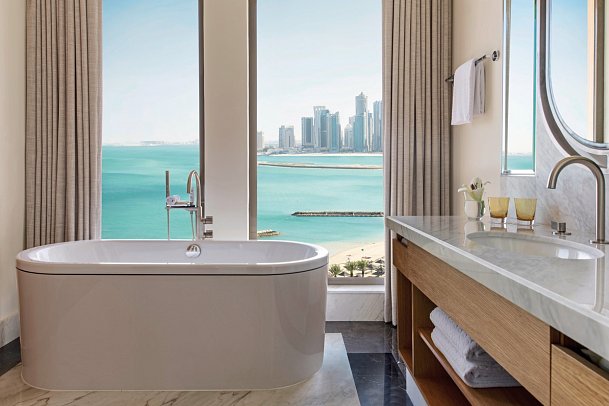The St. Regis Doha - Wohnbeispiel Empire Suite (Zimmercodierung WB3)