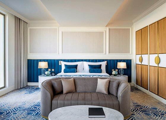 The St. Regis Doha - Wohnbeispiel Empire Suite (Zimmercodierung WB3)