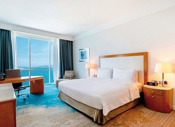 Hilton Doha Hotel - Wohnbeispiel Guest Sea View (Zimmercodierung UG1)
