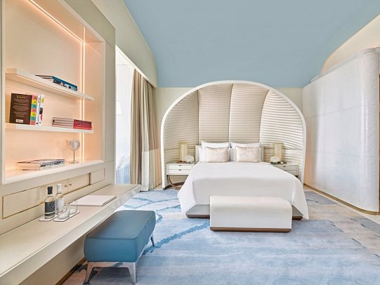 Fairmont Doha - Wohnbeispiel Junior Suite City View Balcony (Zimmercodierungen JB1 & JBM)
