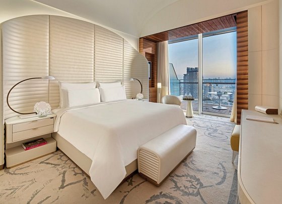 Fairmont Doha - Wohnbeispiel Fairmont City View Balcony (Zimmercodierung UD2)