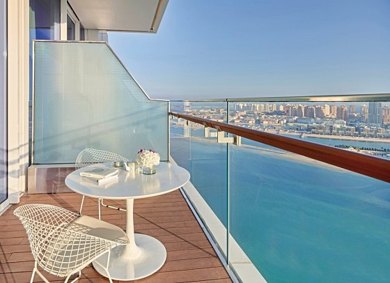 Fairmont Doha - Wohnbeispiel Fairmont Sea View Balcony (Zimmercodierung UD3)