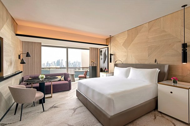 Rixos Gulf Hotel Doha - Wohnbeispiel Premium Sea View (Zimmercodierung UMM)
