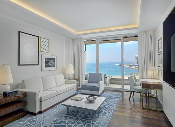 Waldorf Astoria Lusail, Doha - Wohnbeispiel Deluxe Suite (Zimmercodierungen WD1 & UDM)