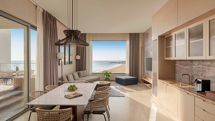 Rixos Premium Qetaifan Island North - Wohnbeispiel Two Bedroom Waterfront Chalet (Zimmercodierung VSM)