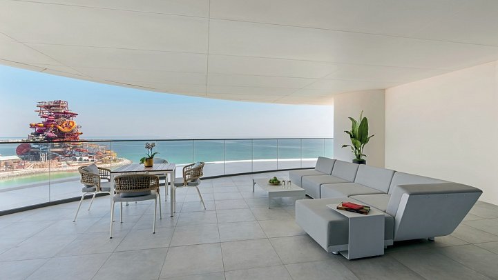Rixos Premium Qetaifan Island North - Wohnbeispiel Executive Suite Sea View (Zimmercodierung WTM)