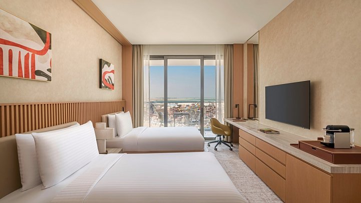 Rixos Premium Qetaifan Island North - Wohnbeispiel Deluxe Room Water Park View (Zimmercodierung DDL)