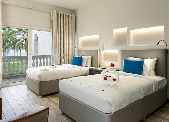 Sealine Beach, A Murwab Resort - Wohnbeispiel Standard Seaview (Zimmercodierung UGM)