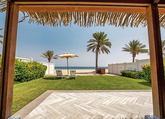 Sealine Beach, A Murwab Resort - Wohnbeispiel Al Bahr Chalet (Zimmercodierung OBM)