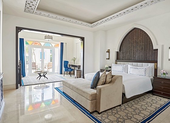 Hilton Salwa Beach Resort & Villas - Wohnbeispiel Four Bedroom Beach Villa with Pool (Zimmercodierung VB4)