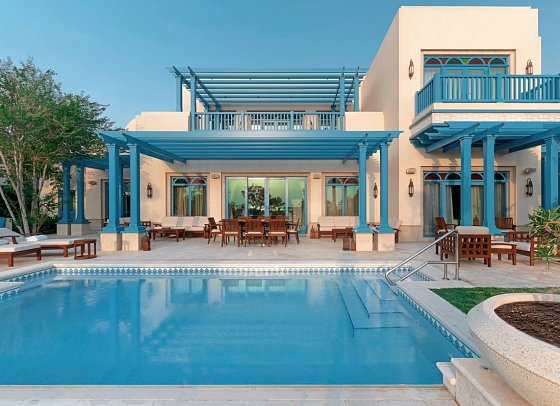 Hilton Salwa Beach Resort & Villas - Wohnbeispiel Three Bedroom Beach Villa with Pool (Zimmercodierung VB3)