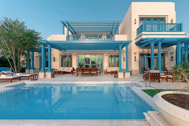 Hilton Salwa Beach Resort & Villas - Wohnbeispiel Three Bedroom Beach Villa with Pool (Zimmercodierung VB3)