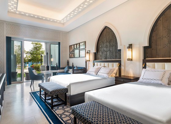 Hilton Salwa Beach Resort & Villas - Wohnbeispiel Guest Room Sea View (Zimmercodierung UGM)
