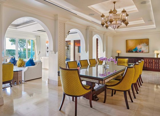 Hilton Salwa Beach Resort & Villas - Wohnbeispiel Two Bedroom Beach Pool Villa (Zimmercodierung OBP)