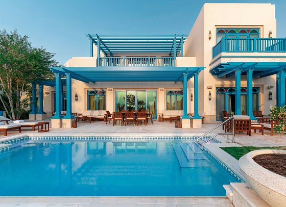 Hilton Salwa Beach Resort & Villas - Wohnbeispiel Two Bedroom Beach Pool Villa (Zimmercodierung OBP)
