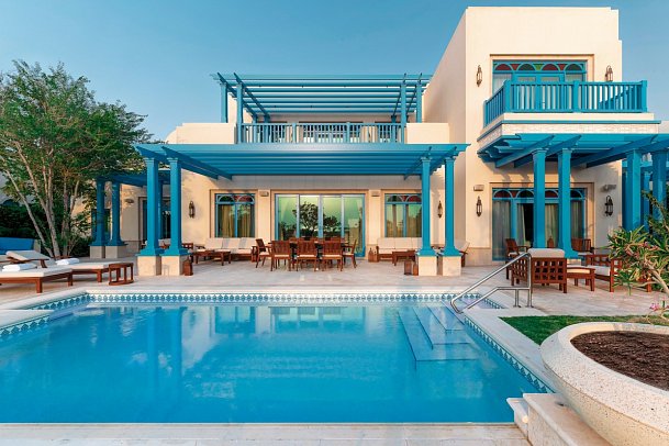 Hilton Salwa Beach Resort & Villas - Wohnbeispiel Two Bedroom Beach Pool Villa (Zimmercodierung OBP)