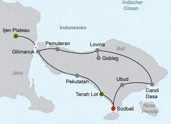 Faszination Bali & einzigartiges Ostjava (Privatreise)