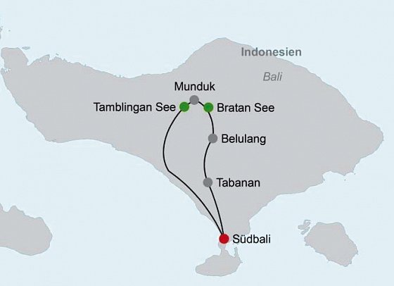 Bali zum Entschleunigen