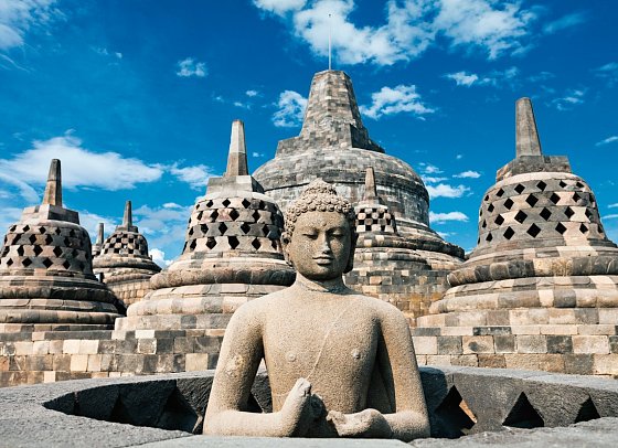 Klassische Höhepunkte Javas (Privatreise, ab/bis Südbali) - Borobudur Tempel, Yogyakarta