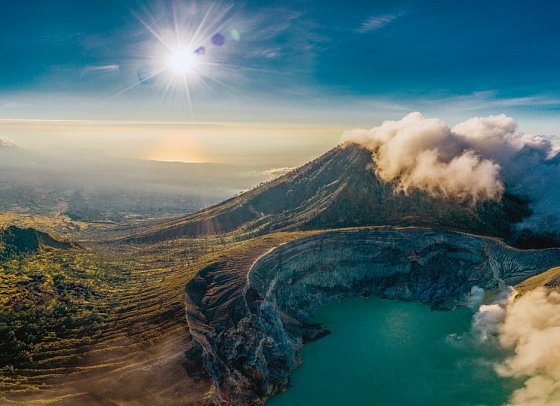 Klassische Höhepunkte Javas (Privatreise, ab/bis Südbali) - Krater Kawah Ijen, Bondowoso
