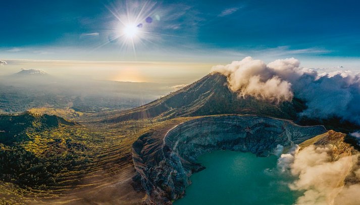 Klassische Höhepunkte Javas (Privatreise, ab/bis Südbali) - Krater Kawah Ijen, Bondowoso