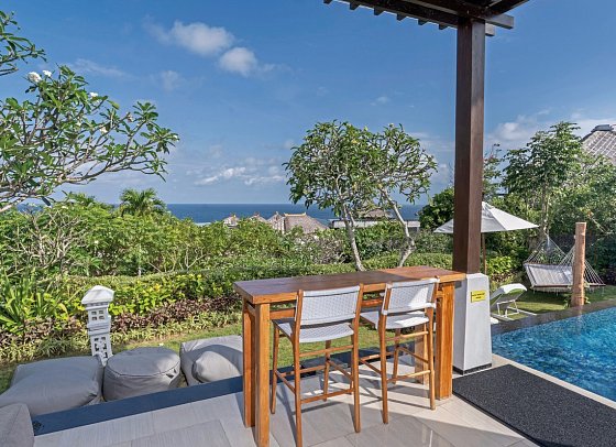 Samabe Bali Suites & Villas - Beispiel Außenbereich 2 Bedroom Ocean Pool Villa (Zimmercodierungen WB2 & VB3)