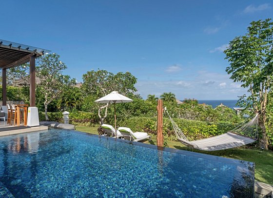 Samabe Bali Suites & Villas - Beispiel Außenbereich 2 Bedroom Ocean Pool Villa (Zimmercodierungen WB2 & VB3)