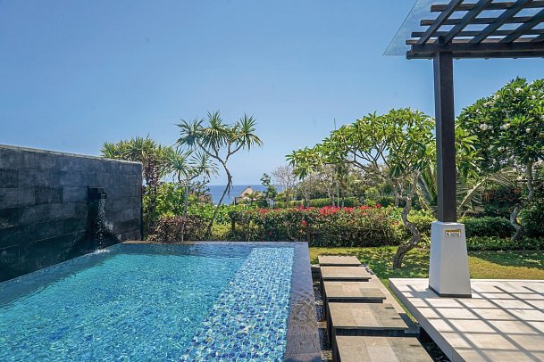 Samabe Bali Suites & Villas - Beispiel Außenbereich 1 Bedroom Ocean Pool Villa (Zimmercodierung VBO)