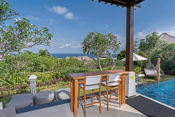 Samabe Bali Suites & Villas - Beispiel Außenbereich 2 Bedroom Ocean Pool Villa (Zimmercodierung WB2)