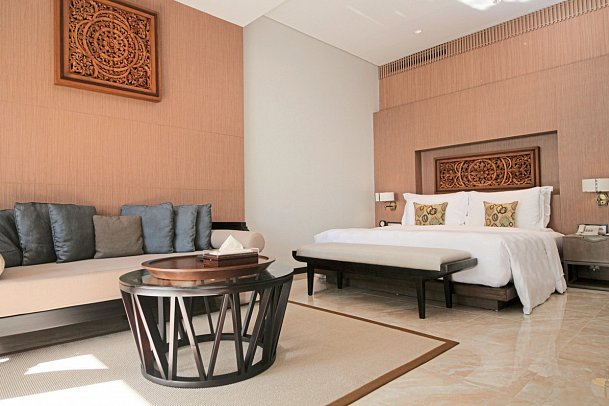 The Anvaya Beach Resort Bali - Wohnbeispiel Beachfront Private Suite (Zimmercodierung WBO)