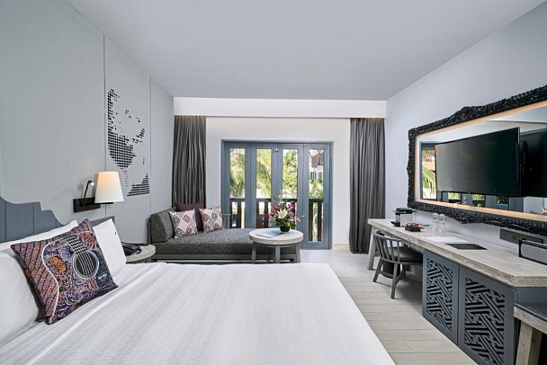 Hard Rock Hotel Bali - Wohnbeispiel Deluxe Premium King (Zimmercodierung UM1)