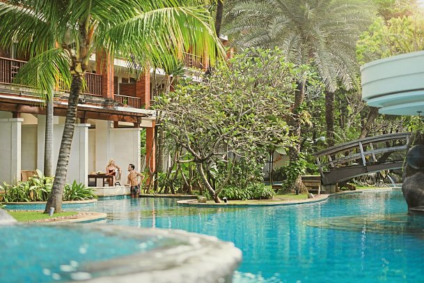 Padma Resort Legian - Wohnbeispiel Lagoon Access (Zimmercodierung UBQ)