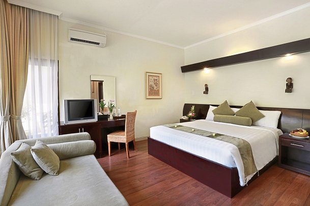 Respati Beach Hotel - Wohnbeispiel Deluxe Bungalow (Zimmercodierung BD1)