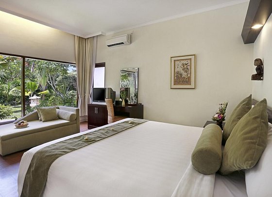 Respati Beach Hotel - Wohnbeispiel Deluxe Bungalow (Zimmercodierung BD1)