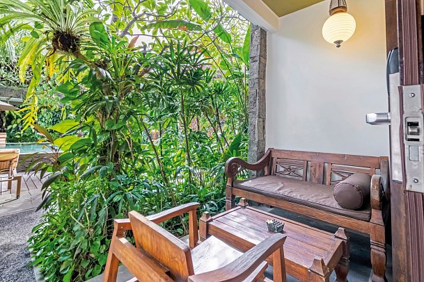 Kejora Suites - Beispiel Terrasse Signature (Zimmercodierung UU1)