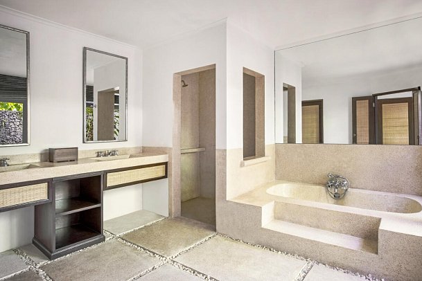 The Pavilions Bali - Beispiel Bad 1 Bedroom Garden Villa (Zimmercodierung VBG)
